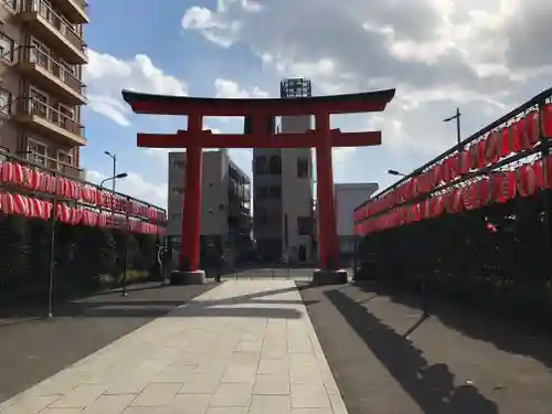 大崎八幡宮の鳥居