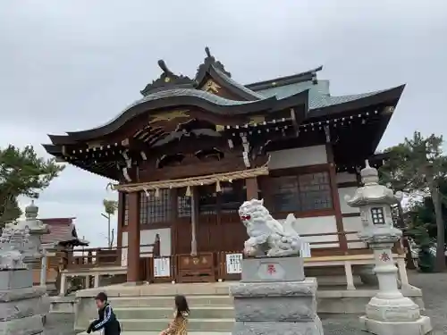 真土神社の本殿・本堂