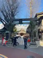 湯島天満宮の鳥居