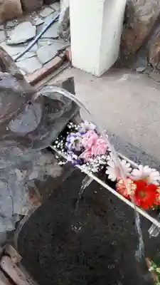 星置神社の手水舎