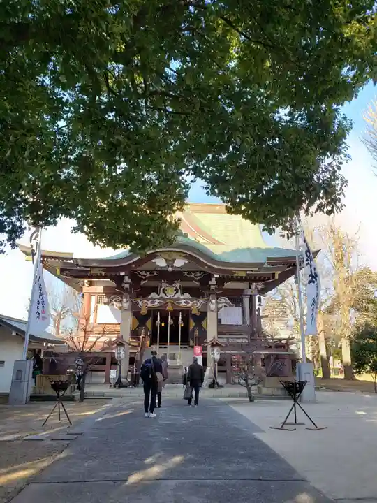 諏訪神社の本殿・本堂