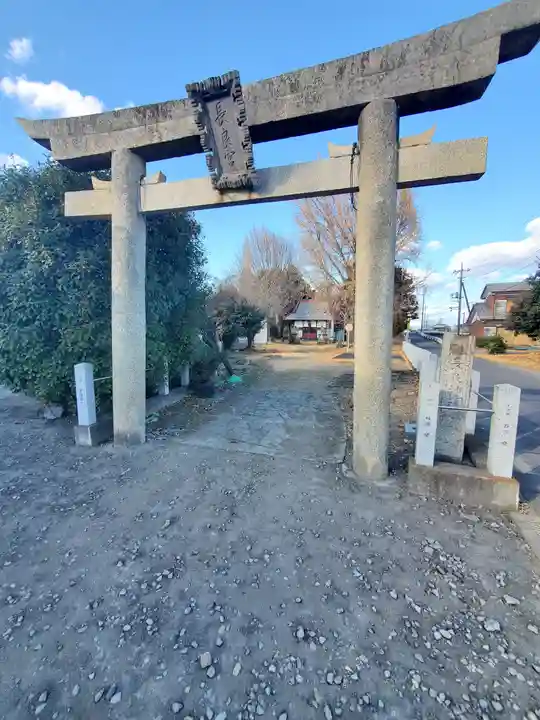長良神社(邑楽町中野)(群馬県)