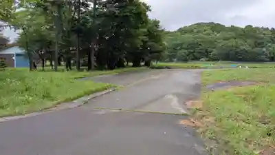 有明八幡神社の庭園