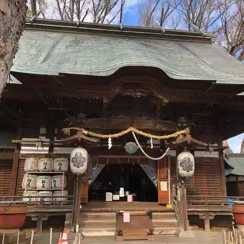 湯福神社の本殿