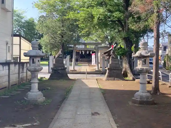尉殿神社の鳥居