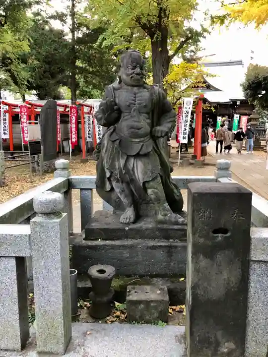 鬼子母神堂 (法明寺)の仏像