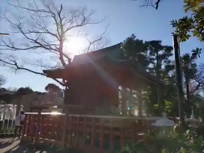 旗上弁財天社の本殿・本堂