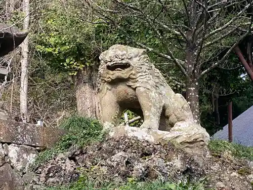 村山浅間神社の狛犬