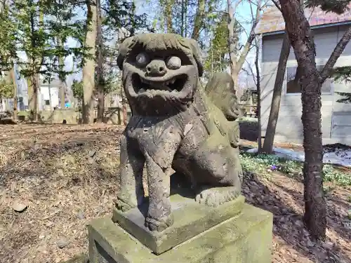 永山神社の狛犬