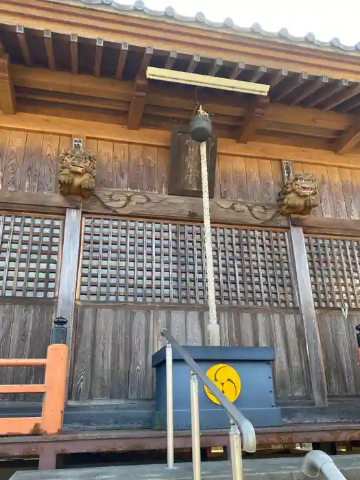 雷電神社の本殿