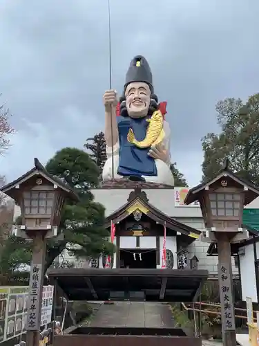 大前恵比寿神社の像