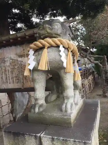 八王子神社の狛犬