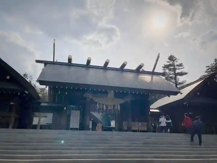 北海道神宮の山門・神門