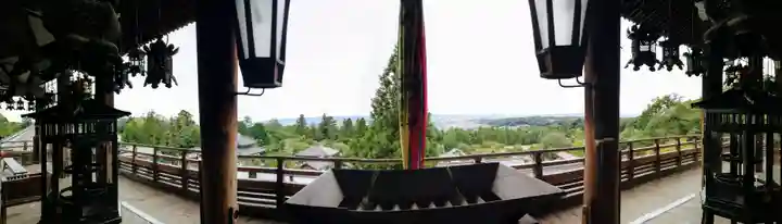 東大寺 二月堂の景色