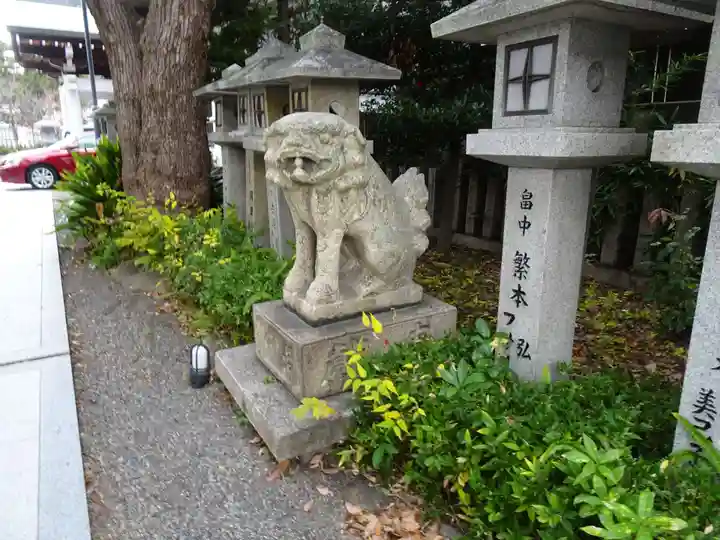 高龗神社・脇浜戎大社の狛犬