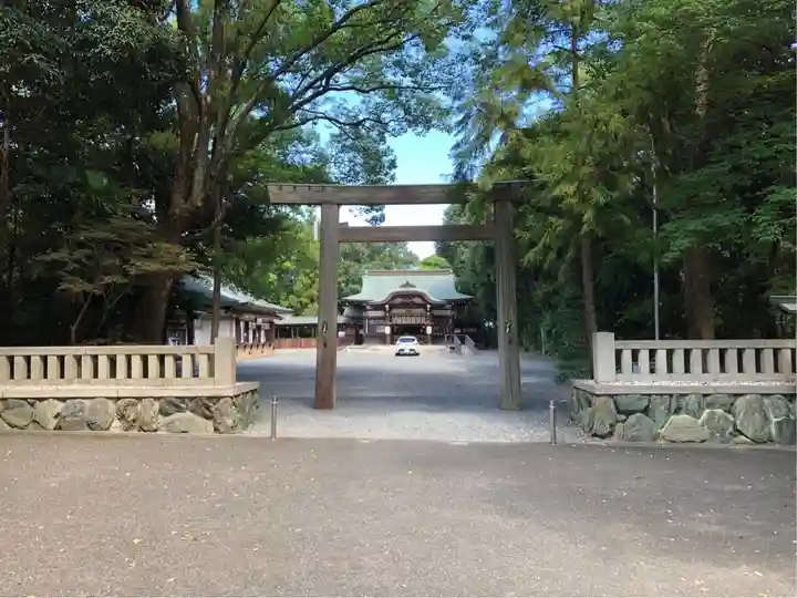 氷上姉子神社(熱田神宮摂社)の鳥居