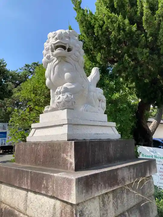森戸大明神(森戸神社)の狛犬