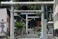 安積國造神社の鳥居