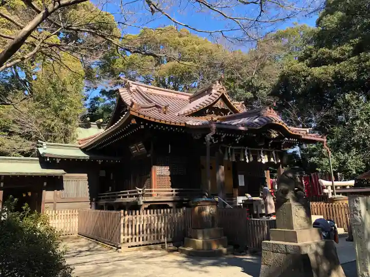 代々木八幡宮の本殿・本堂