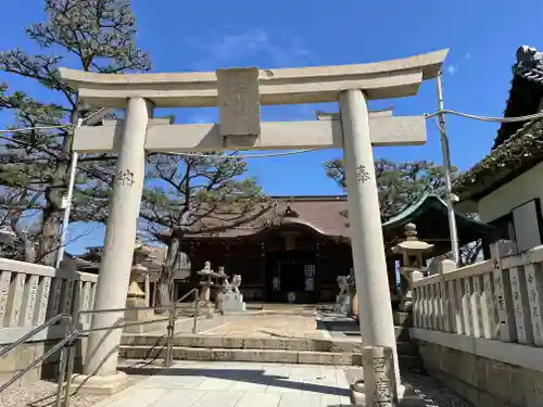 舞子六神社の鳥居