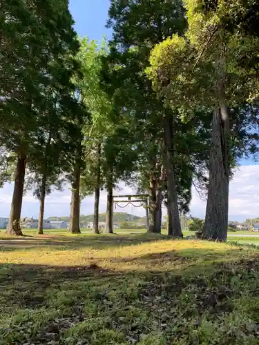 大山神社の景色