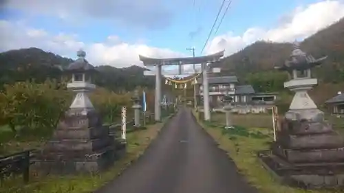 十五社神社の鳥居