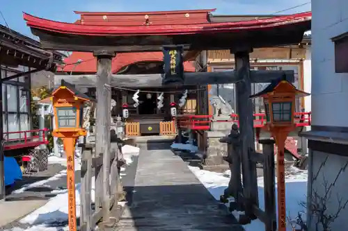 大鏑神社の鳥居