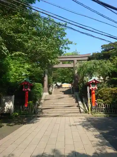 江島神社の鳥居
