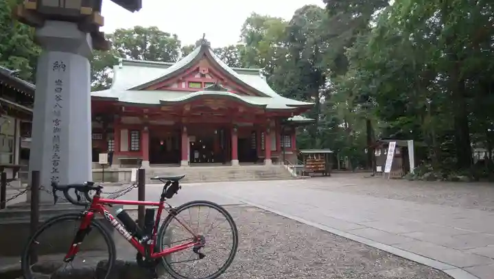 世田谷八幡宮の本殿・本堂