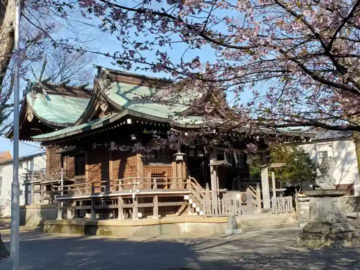 八幡神社の本殿・本堂