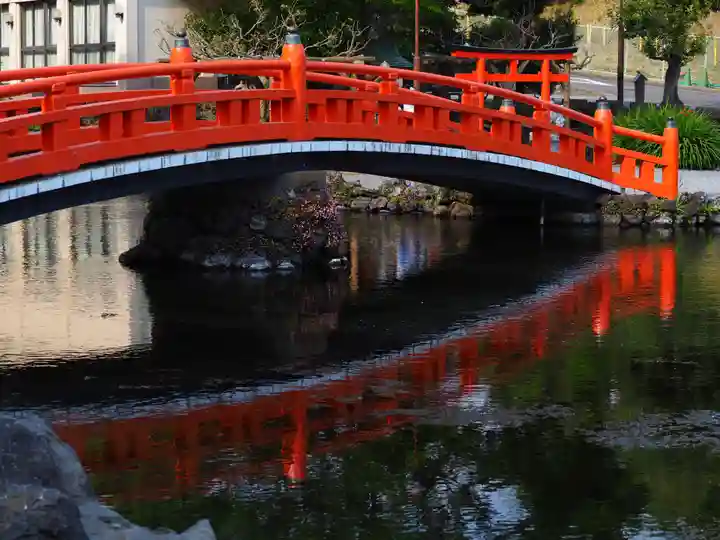 富士山本宮浅間大社の庭園