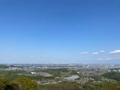 白山神社の景色