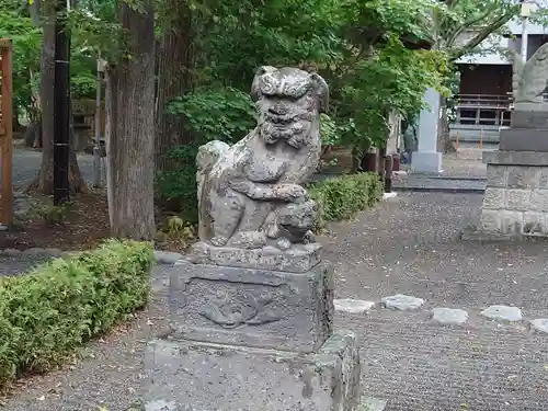 旭川神社の狛犬