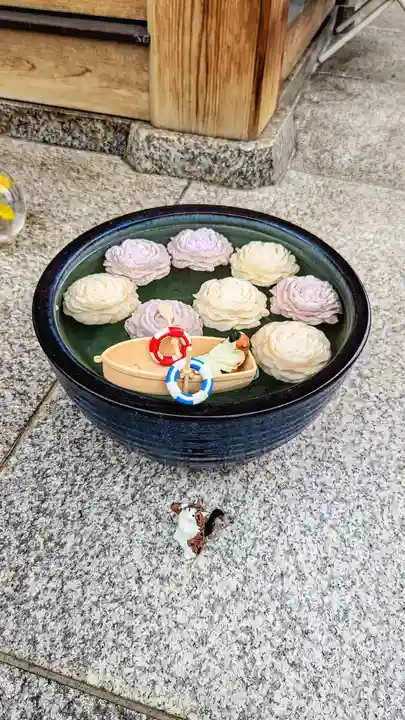 駒込妙義神社の手水舎