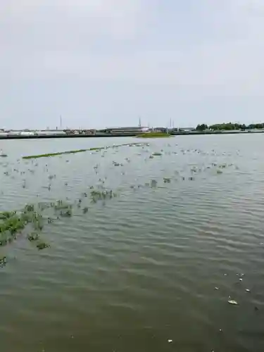 国安天満神社の周辺