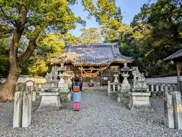 女河八幡宮の本殿・本堂