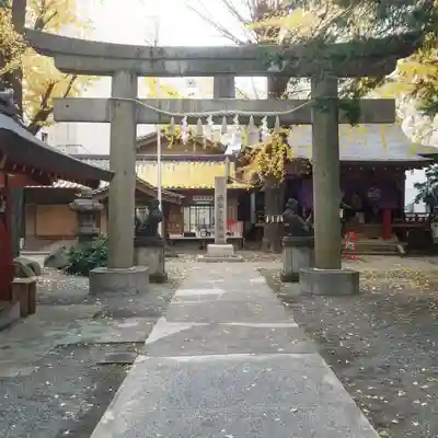 日本橋日枝神社の鳥居
