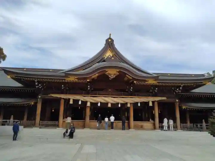 寒川神社の本殿・本堂