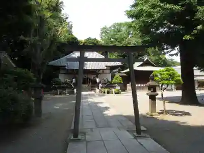 平塚神社の鳥居