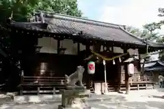 六甲八幡神社の本殿