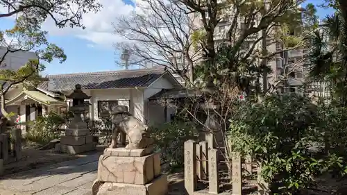 安居神社の庭園