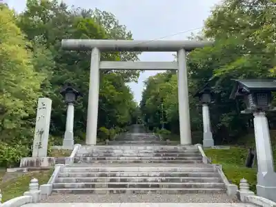 上川神社の鳥居