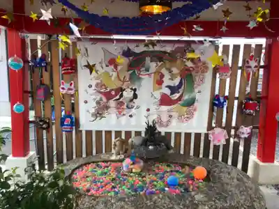 別小江神社の手水舎