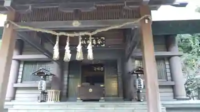 安房神社の本殿・本堂