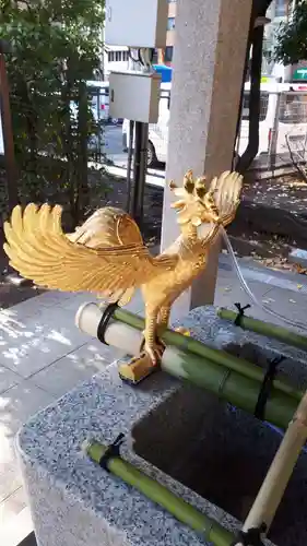 富岡八幡宮の手水舎