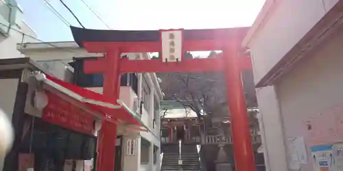 元町厳島神社の鳥居