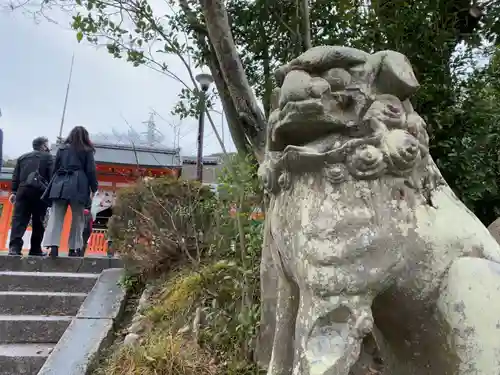 宇治神社の狛犬