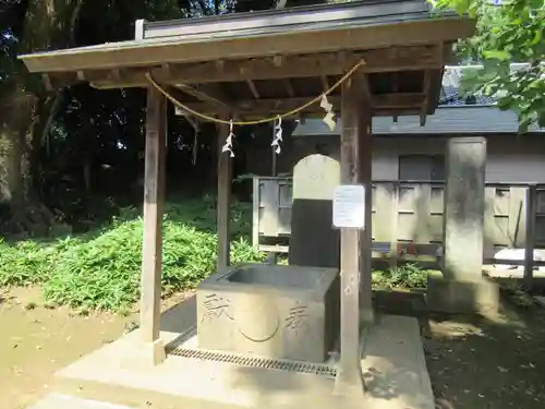 三芳野神社の手水