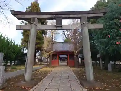 諏訪神社の鳥居