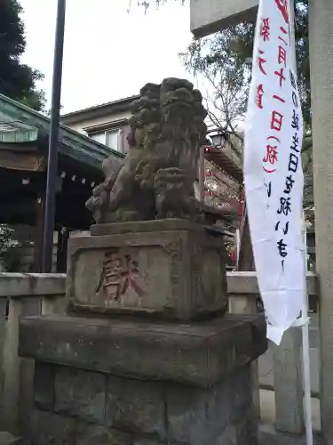 居木神社の狛犬